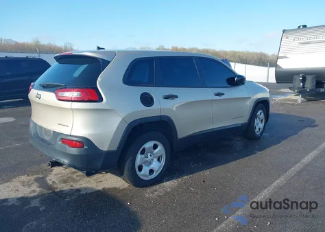 2015 Jeep Cherokee Sport from USA, damaged, VIN 1C4PJLABXFW561115